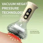 USB Rechargeable Handheld Abdominal Massager with Adjustable Guasha Cupping Intensity for Hot Compress Arm & Leg Massage - Image 5